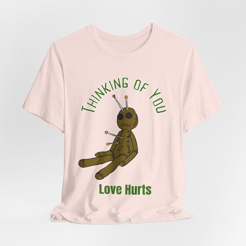 Thinking of You Voodoo Doll T-Shirt image 8
