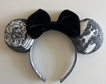 Adult glow in the dark haunted house mouse ears