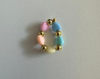 NuiMOs compatible rainbow heart bracelet