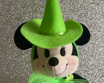 NuiMOs compatible neon green witch hat