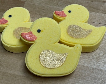 Rubber Duckie Foaming Bath Bombs