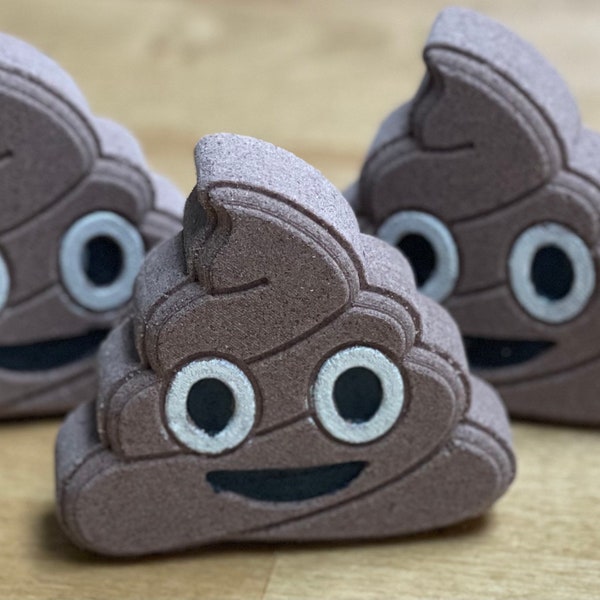 Poo Emoji Bath Bomb