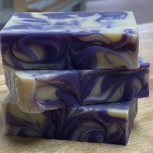 Lilac Scent, Goat's Milk Soap with Silk image 2
