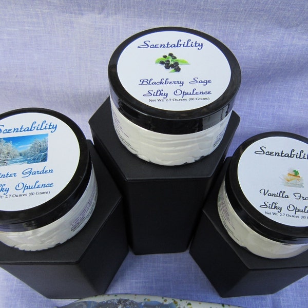 Silky Opulence (tm), Whipped Body Butter, 65 Gram jar