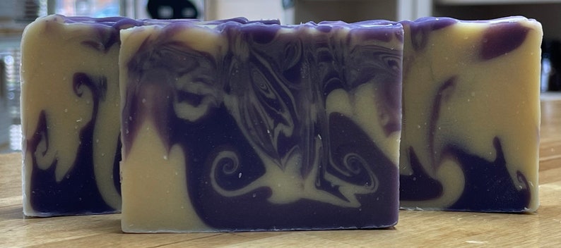 Lilac Scent, Goat's Milk Soap with Silk image 3