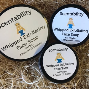 Whipped Exfoliating Face Soap, 2.1 Ounce