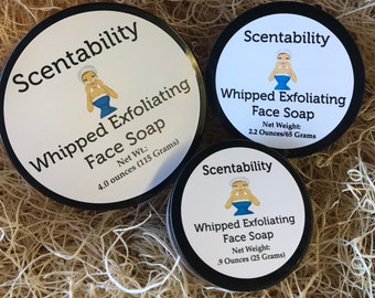Whipped Exfoliating Face Soap, 3.5 ounce