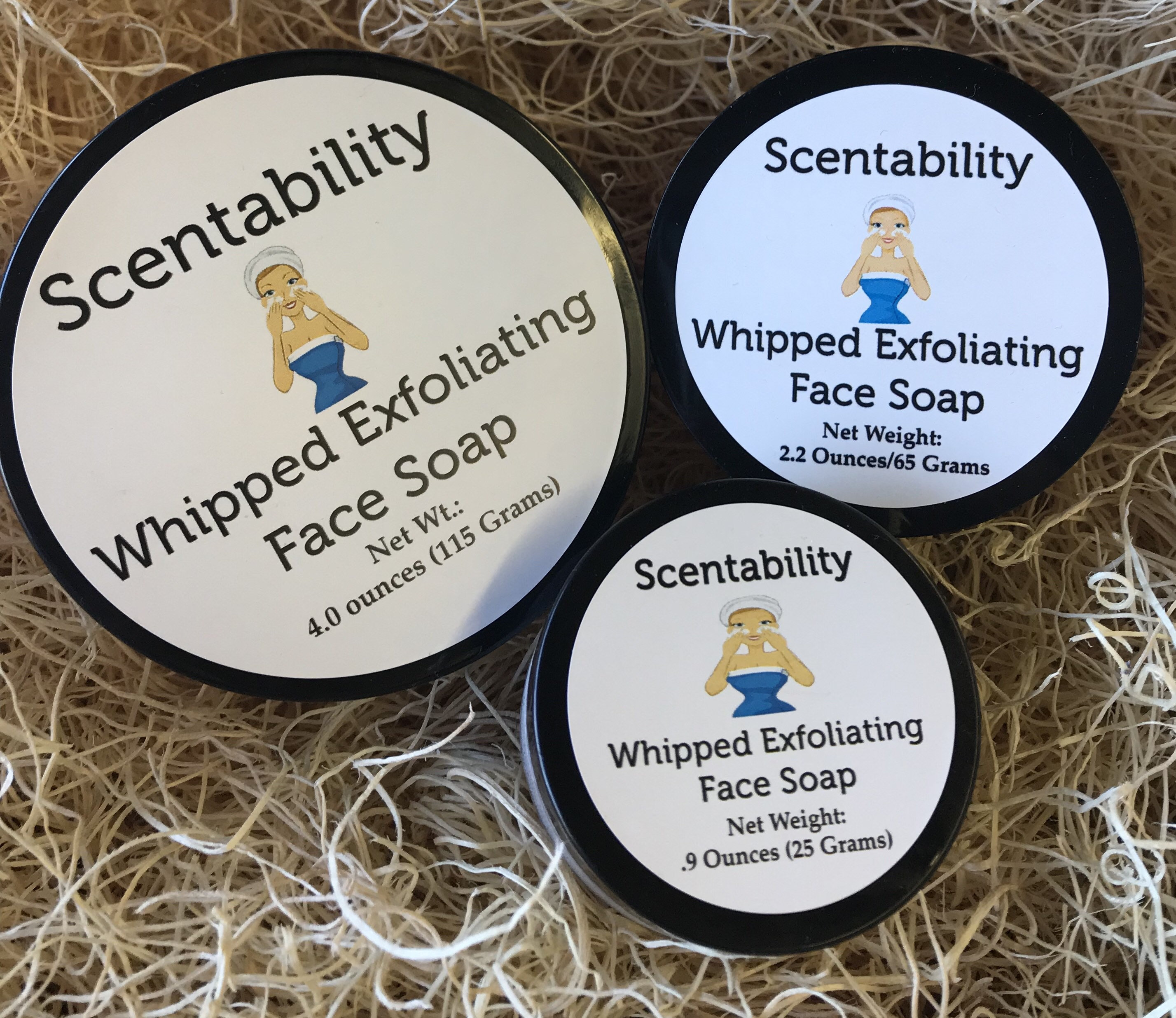 Whipped Exfoliating Face Soap 2.2 Ounce Etsy