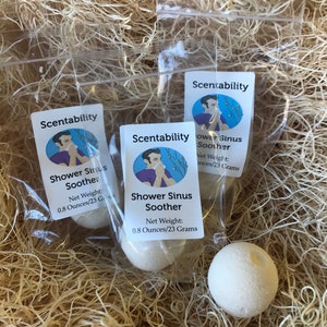 Shower Sinus Soothers, Pack of 5 Individually Packaged