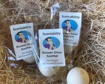 Shower Sinus Soothers, Pack of 5 Individually Packaged