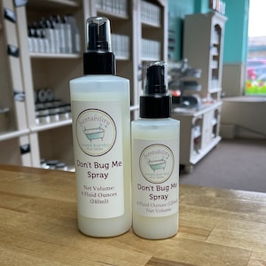 Don’t Bug Me Spray, 8 ounce bottle