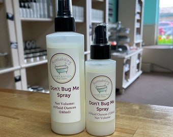 Don’t Bug Me Spray, 4 ounce bottle