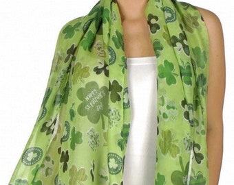 Electric Forest,Shamrock Scarf, Large Scarf, Festival Scarf, Rave Scarf, Concert Scarf, Best Friend Gift