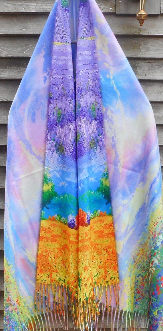 Electric Forest,,Pashmina ,Burning Man, Floral Pr… - image 1