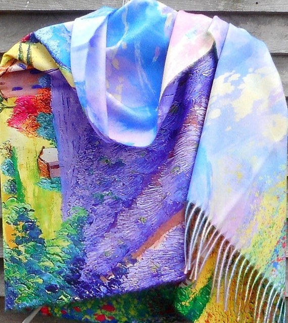 Electric Forest,,Pashmina ,Burning Man, Floral Pr… - image 3