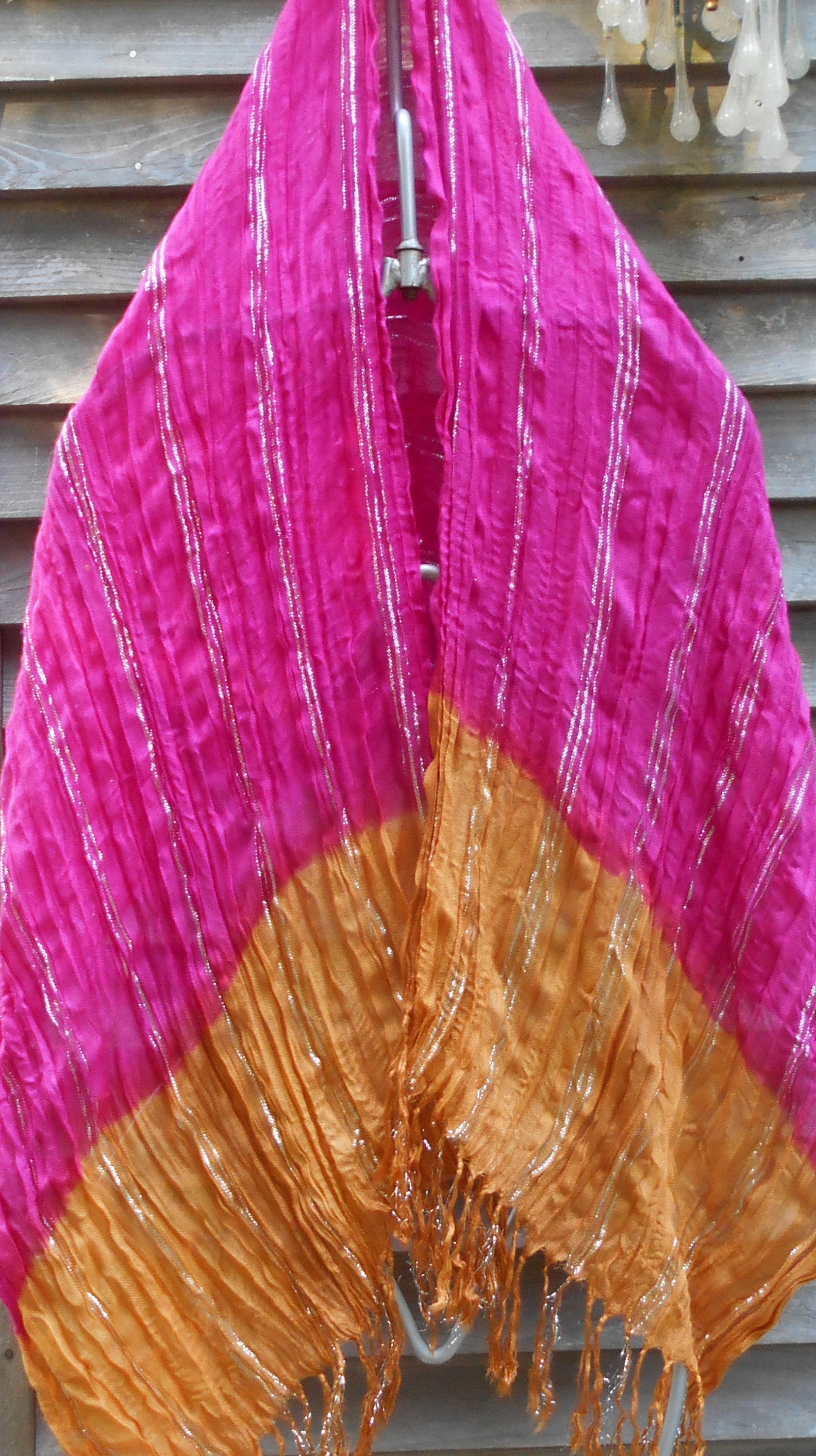 MOTHERS DAY GIFT,Festival Scarf,Rave Scarf, Concert Scarf,Silver