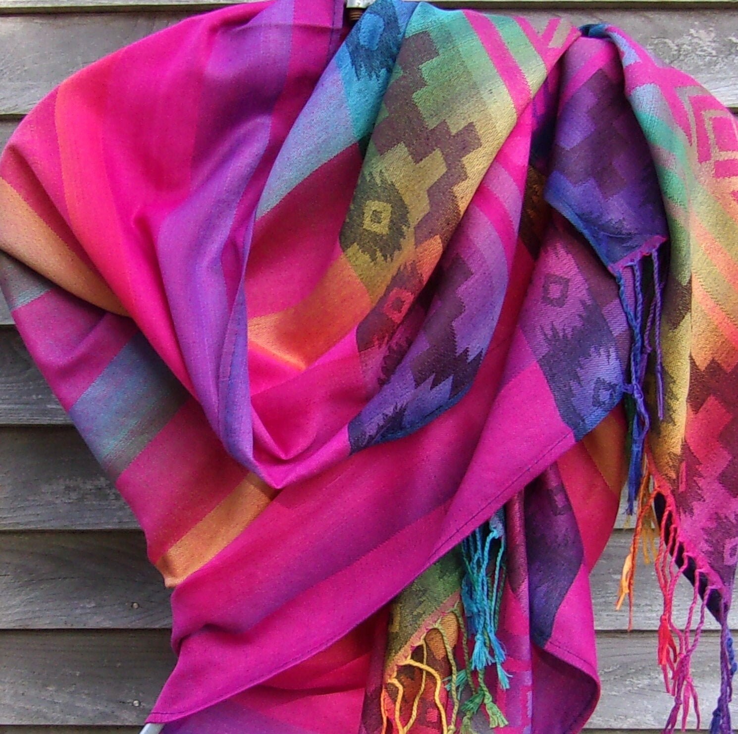 rave pashmina scarf