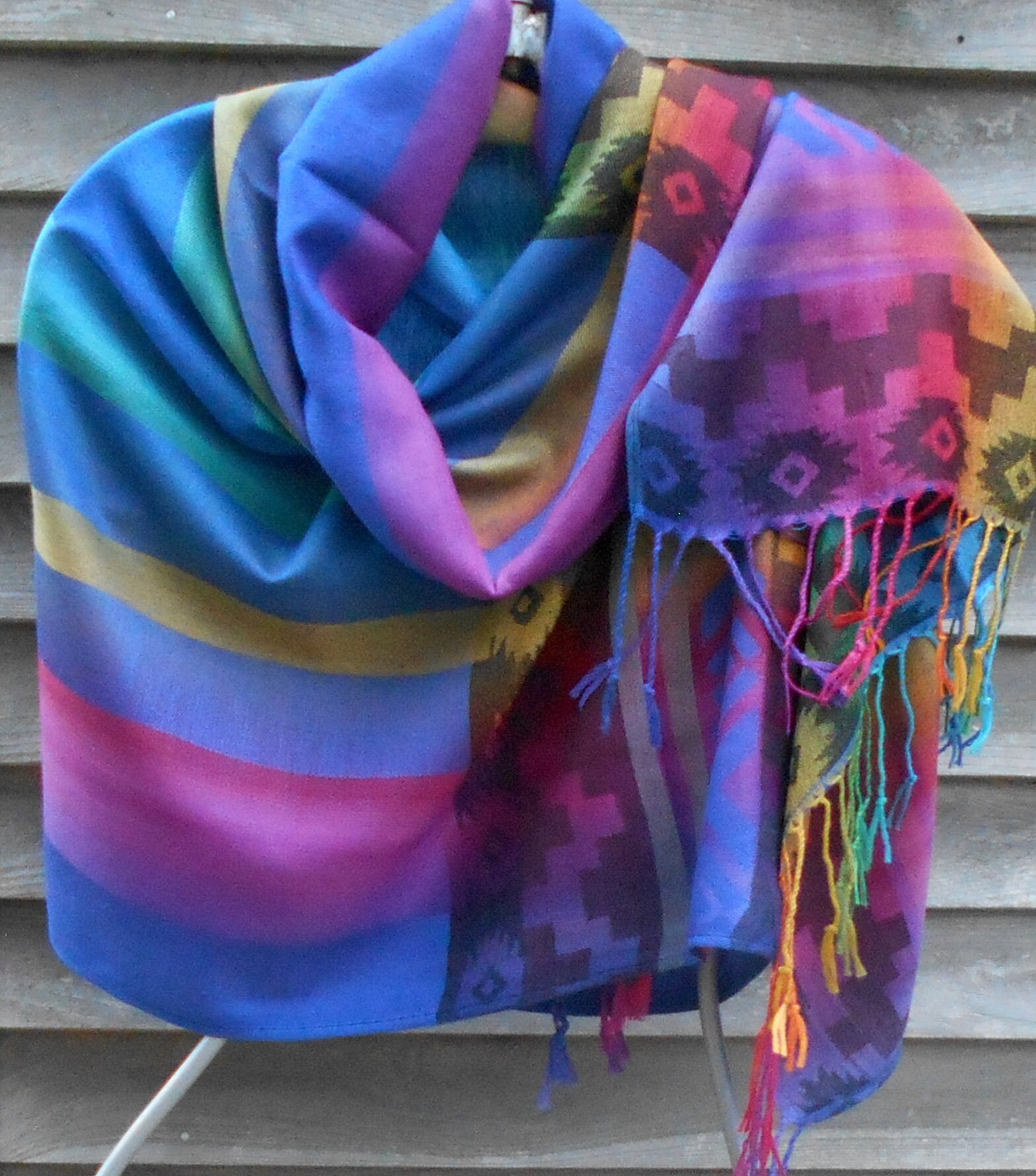 rave pashmina scarf