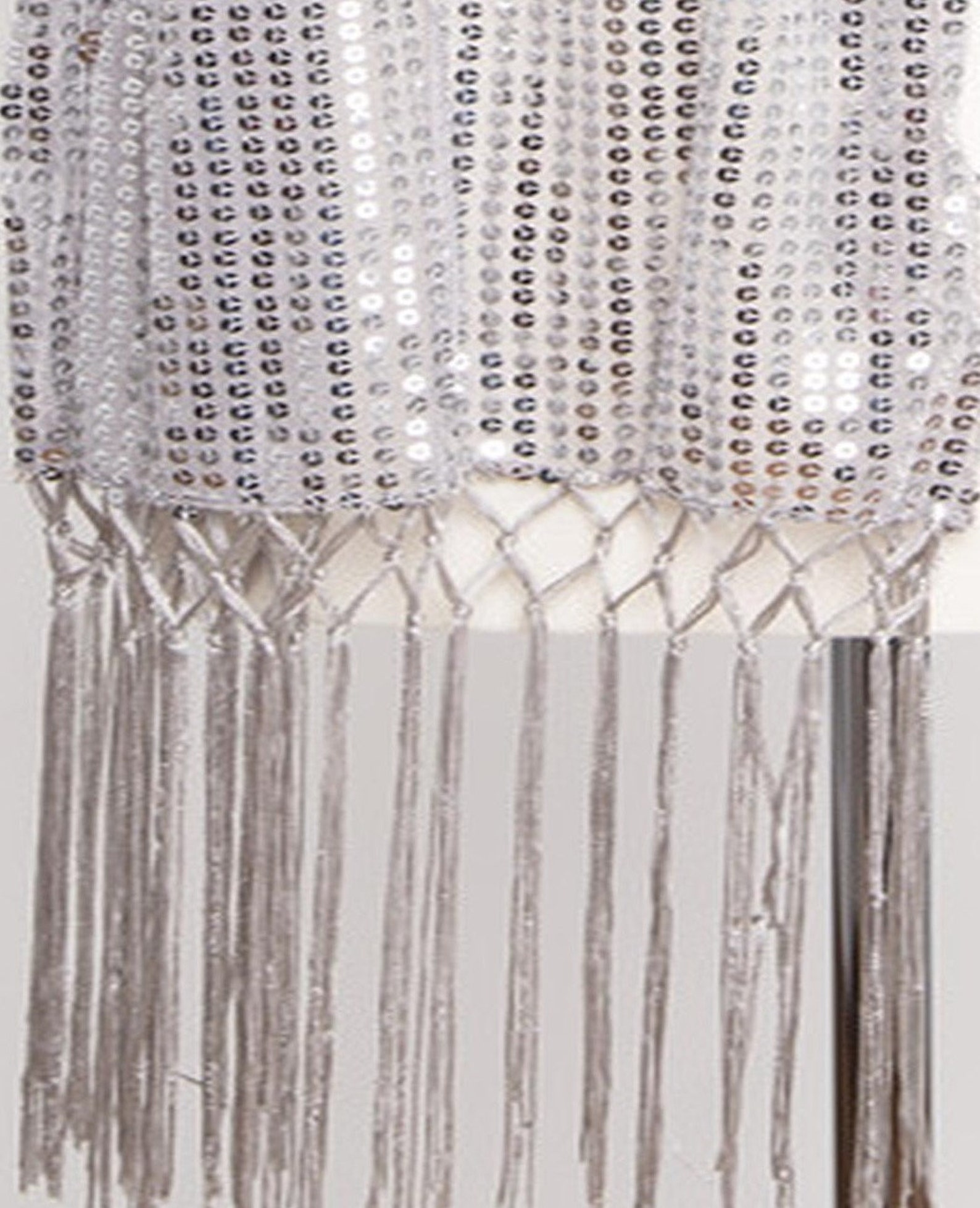 sequin evening shawl