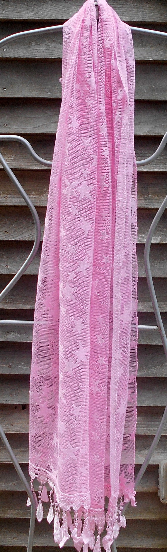 Electric Forest,Festival Shawl, Pink Scarf, Star … - image 6