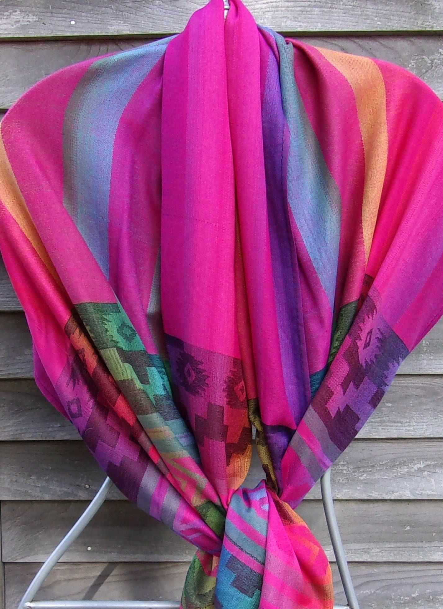 rave pashmina scarf