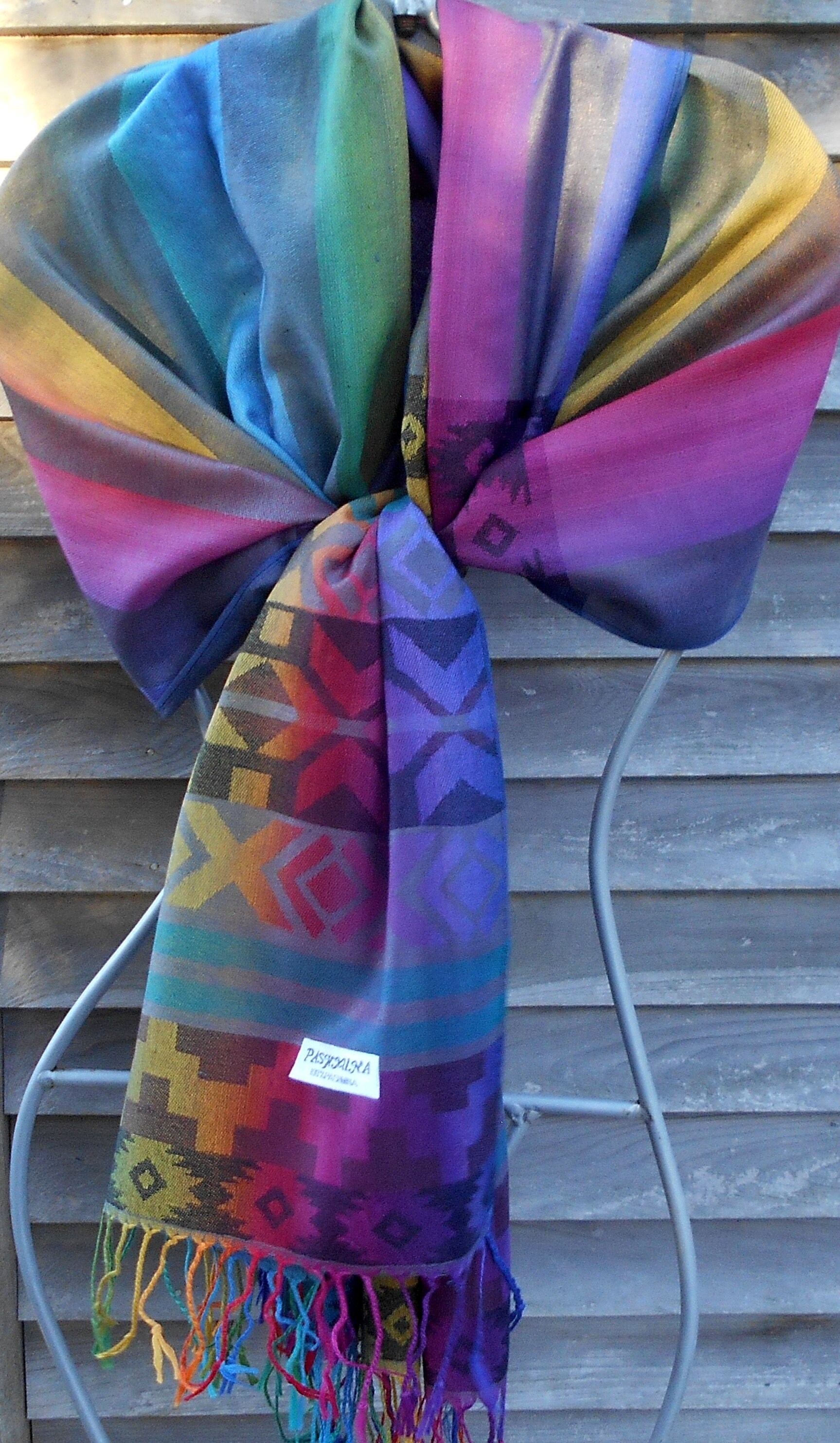 rave pashmina scarf