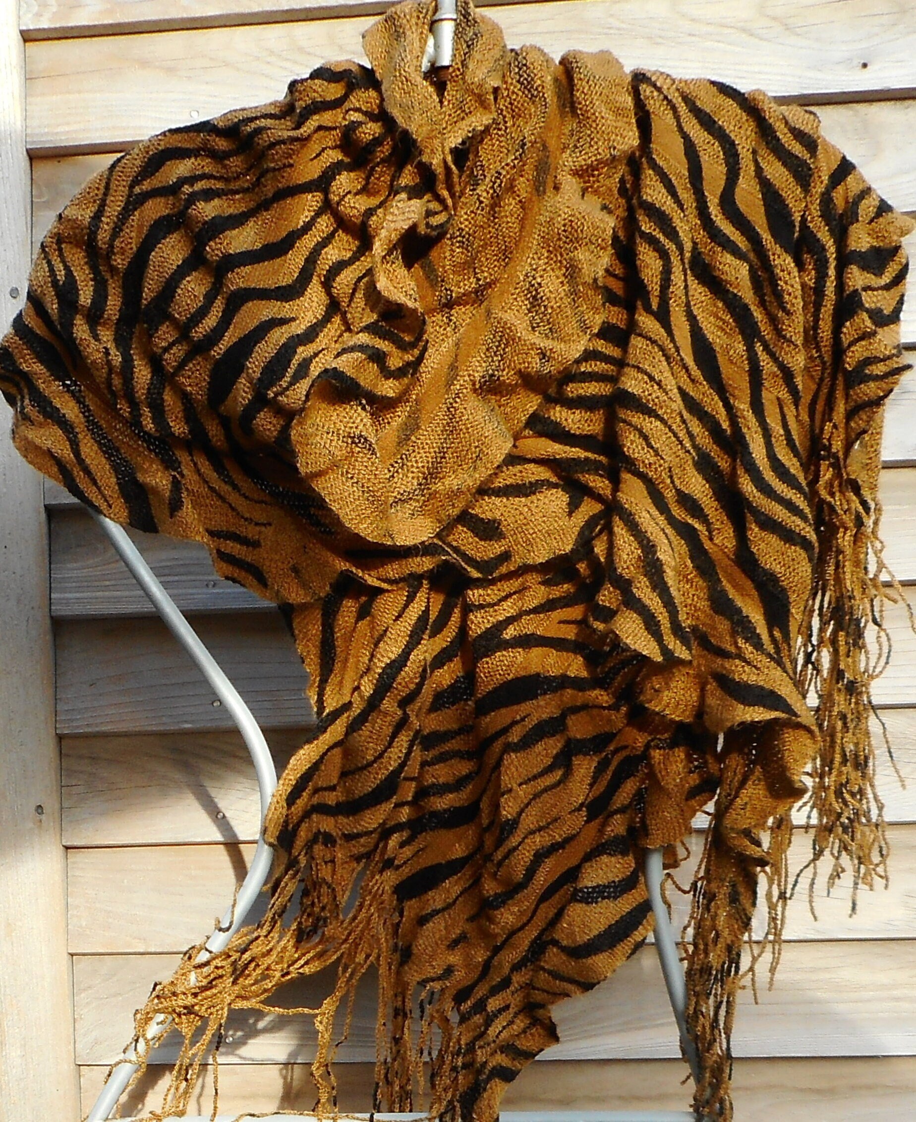Tiger shawl cheap