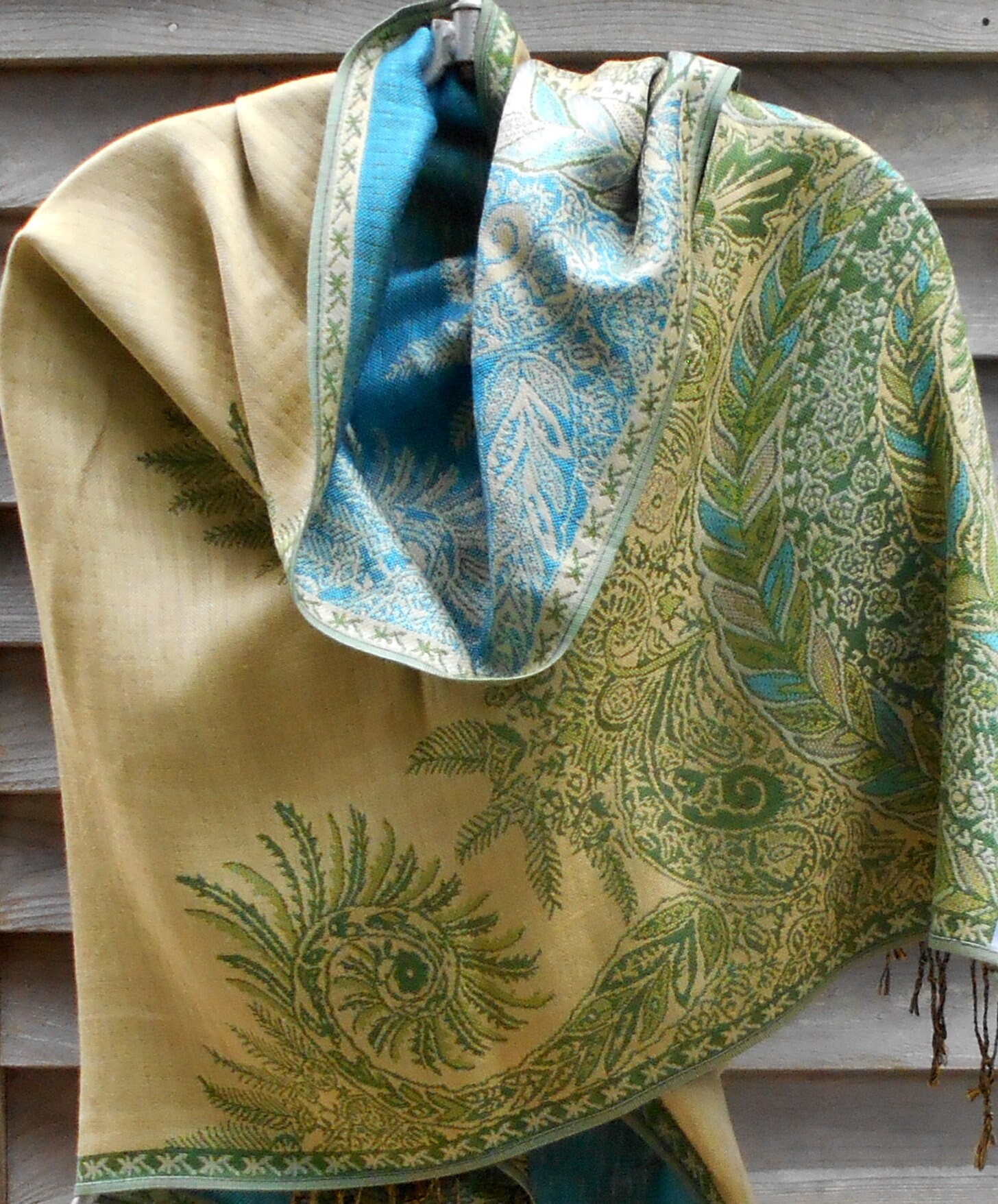 Festival Shawl, Rave Shawl,Orange, Green and pink Crinkled Scarf,,Beach Sarong,Concert Shawl 