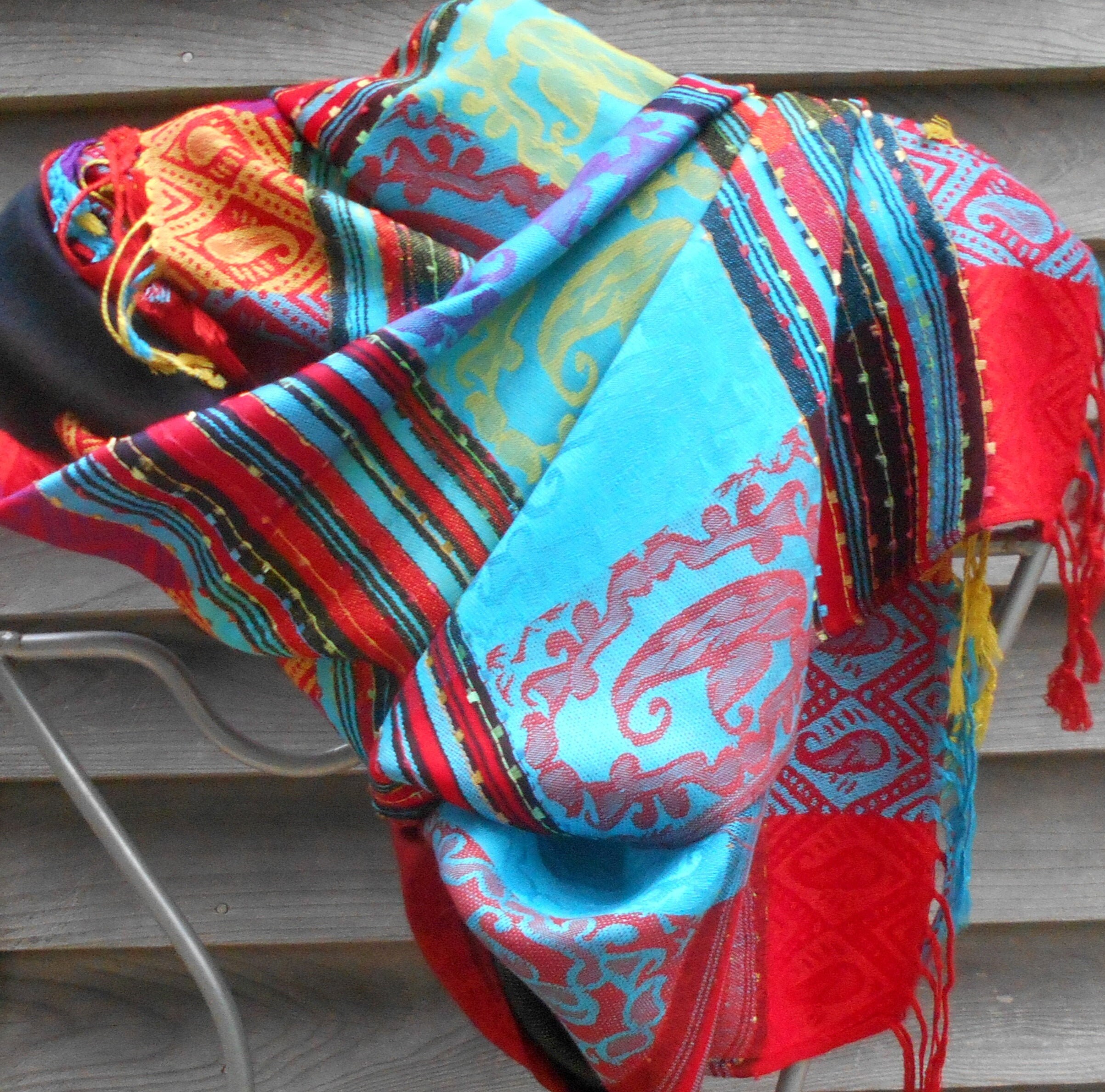 rave pashmina scarf