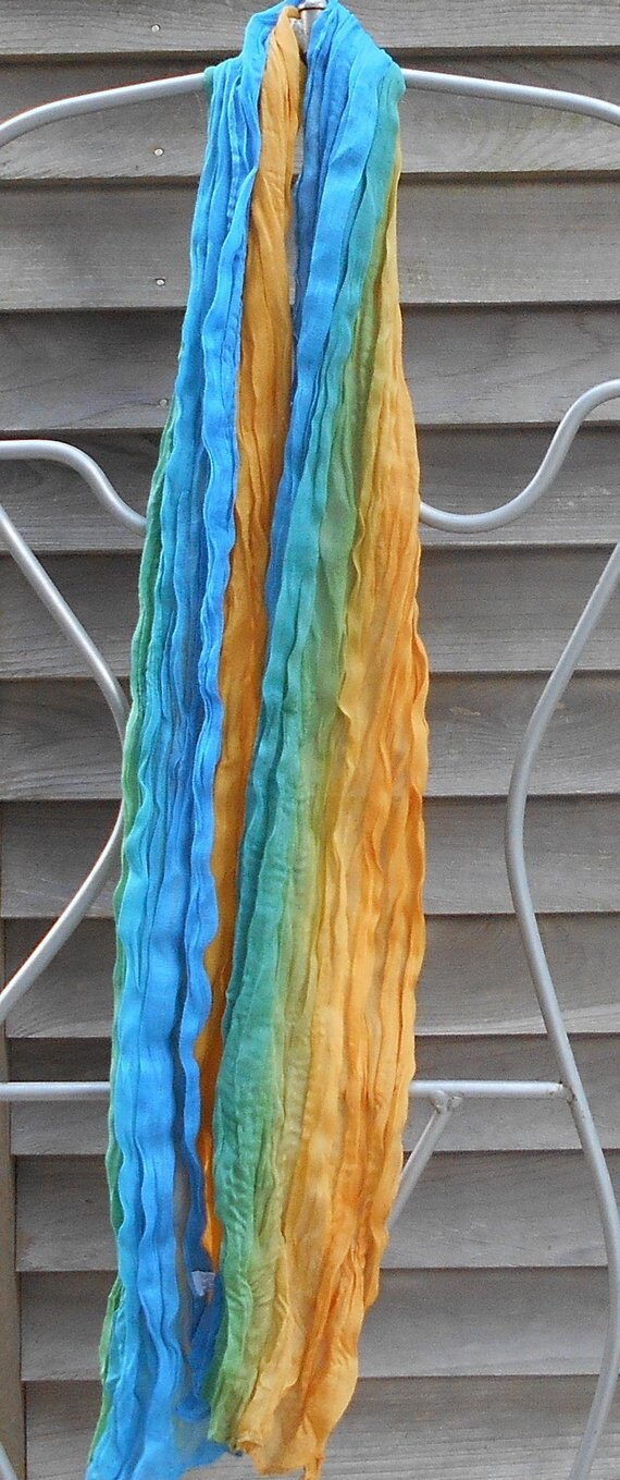 Festival Scarf, Rave Scarf, Concert Scarf,Festival Clothing,Rainbow