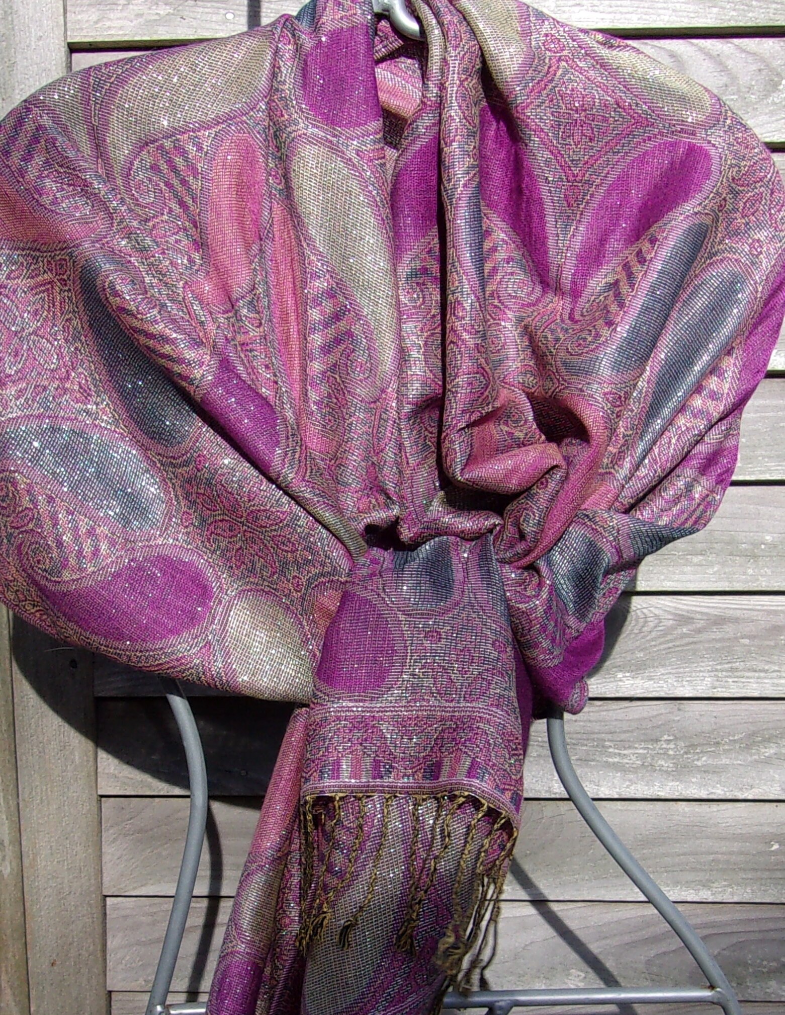 rave pashmina scarf