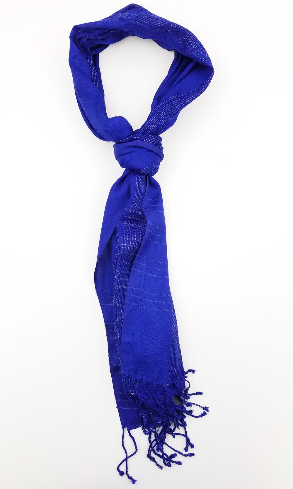 Festival Scarf,Fashion Scarf,Royal Blue Scarf,Long Blue Scarf,Sparkle