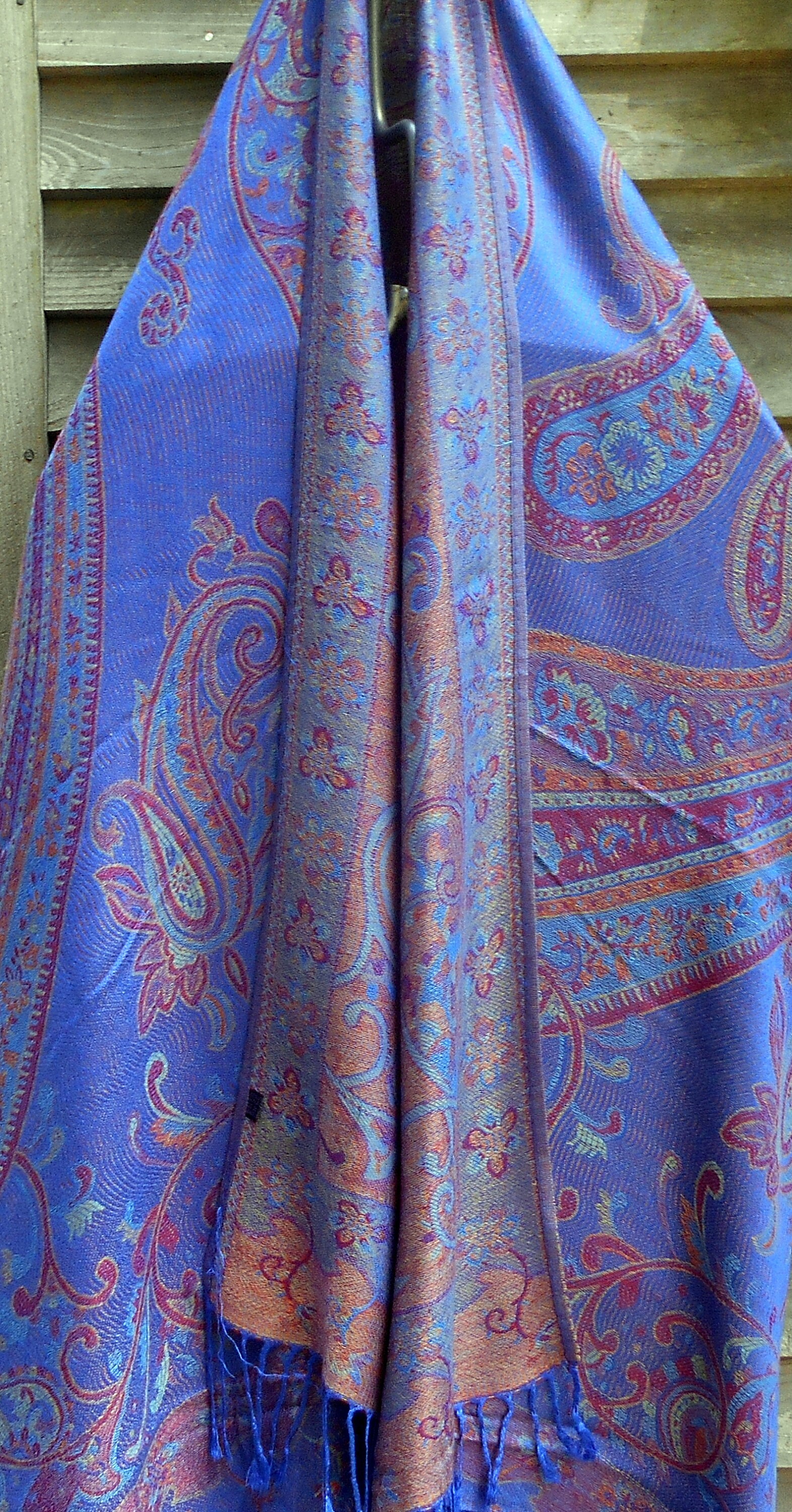 Festival Pashmina, Rave Shawl,Purple and Beige Cashmere Shawl ,Mexican Serape,Rave Shawl,Concert 