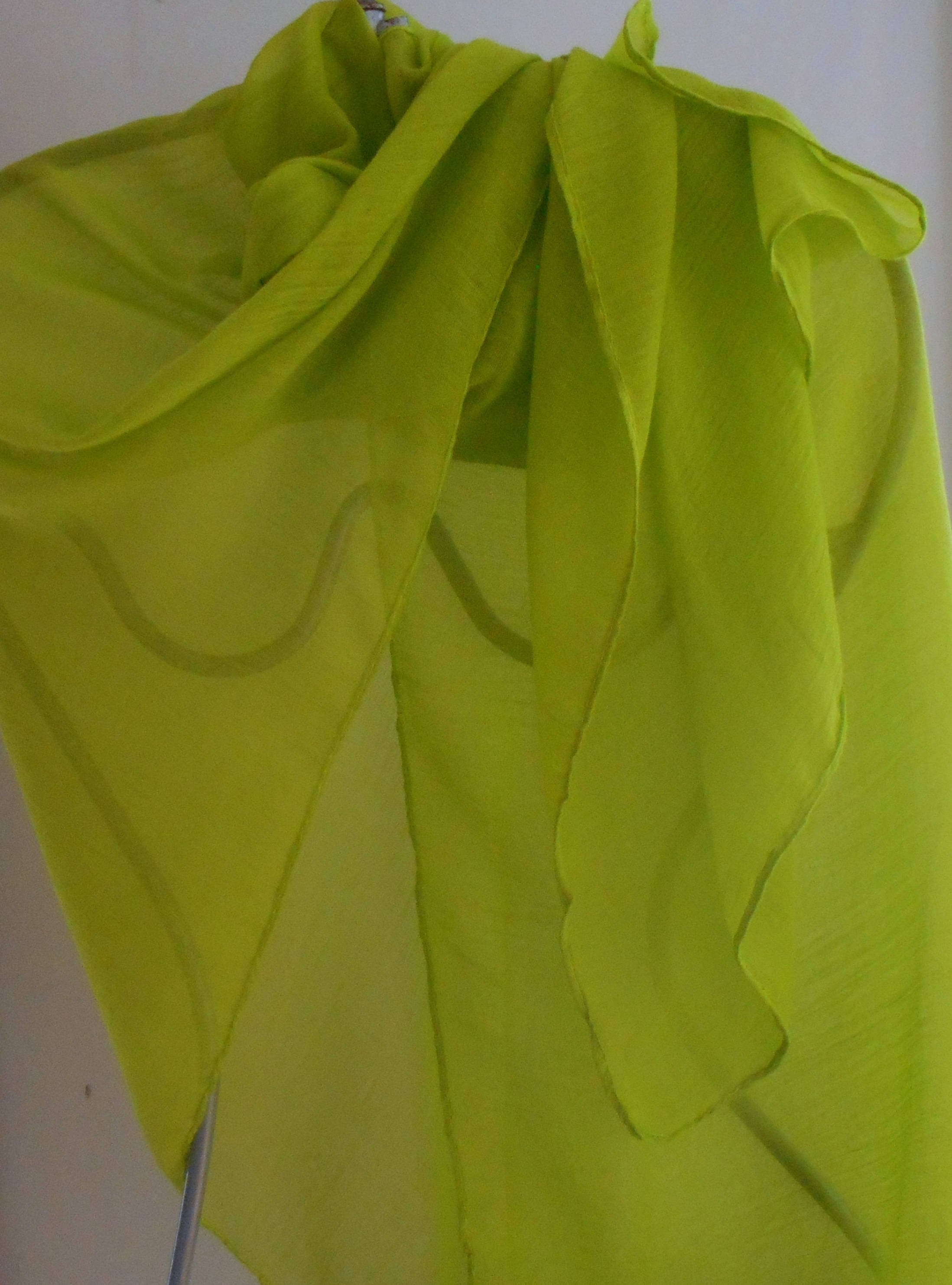 Cotton Scarf,Lime green Fashion Scarf,lime green scarf,Beach Sarong