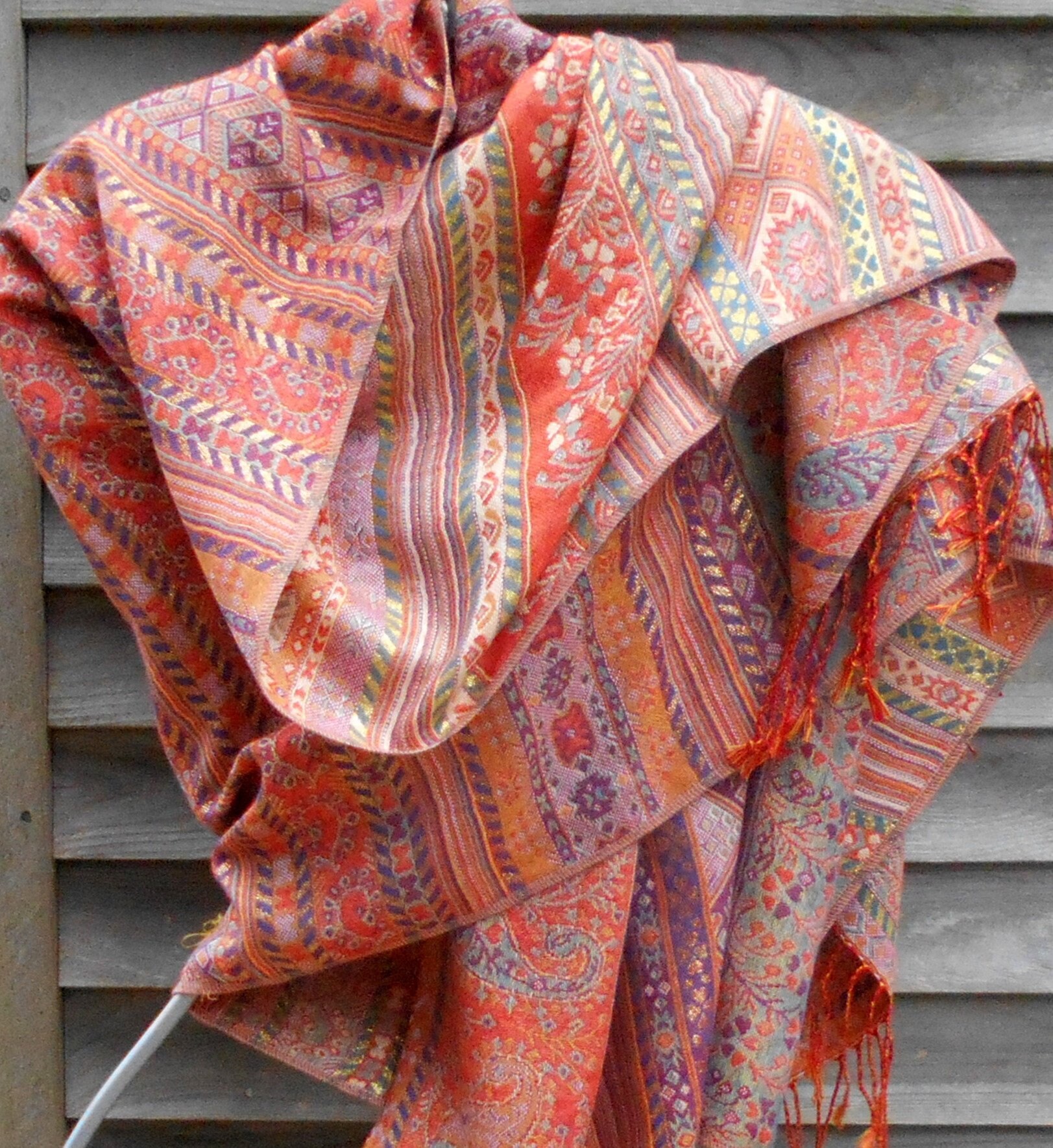 rave pashmina scarf