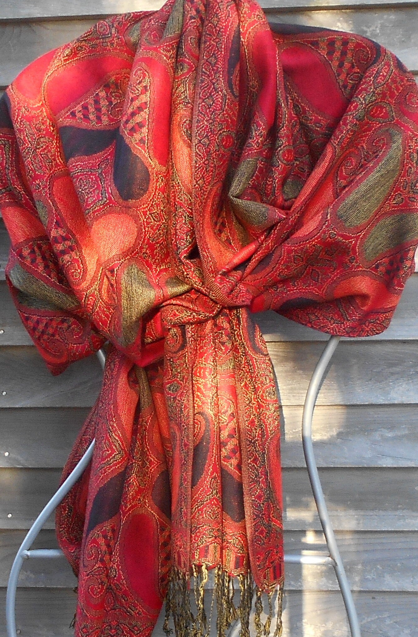 rave pashmina scarf