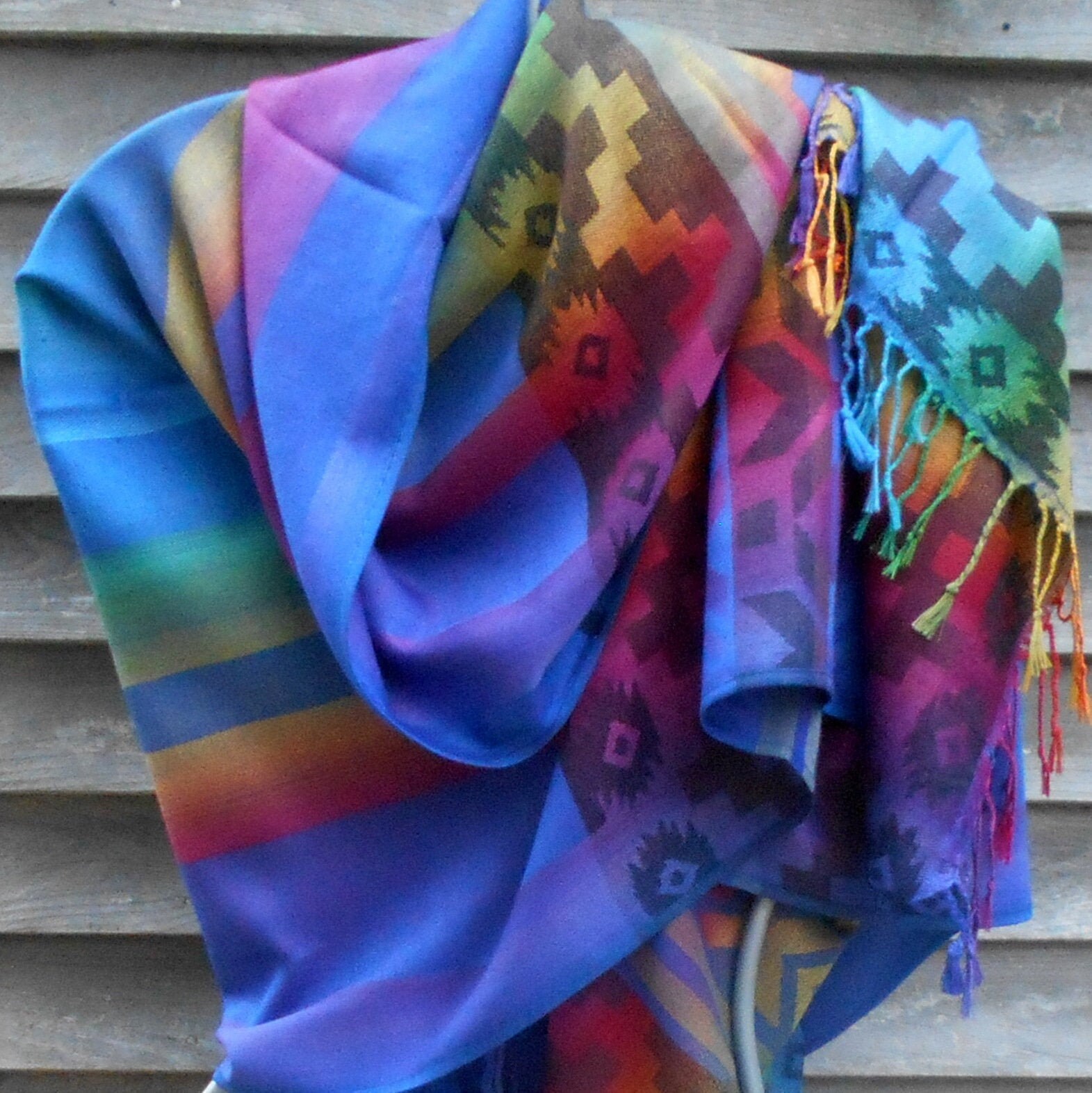 rave pashmina scarf