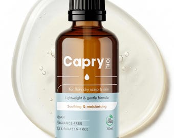 Capry Oil for dandruff & dry flaky skin (50ml)