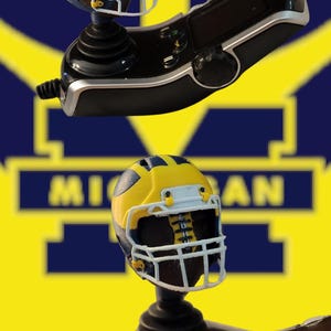 Michigan football wheelchair joystick knob