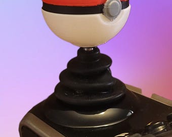 Pokeball wheelchair joystick knob