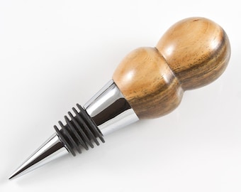 Bottlestopper in Lignum Vitae from Puerto Rico