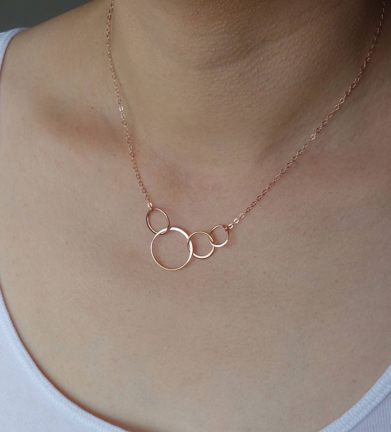 ROSE GOLD Bridesmaid Set Rose Gold Bridesmaids Jewelry Ideas Etsy