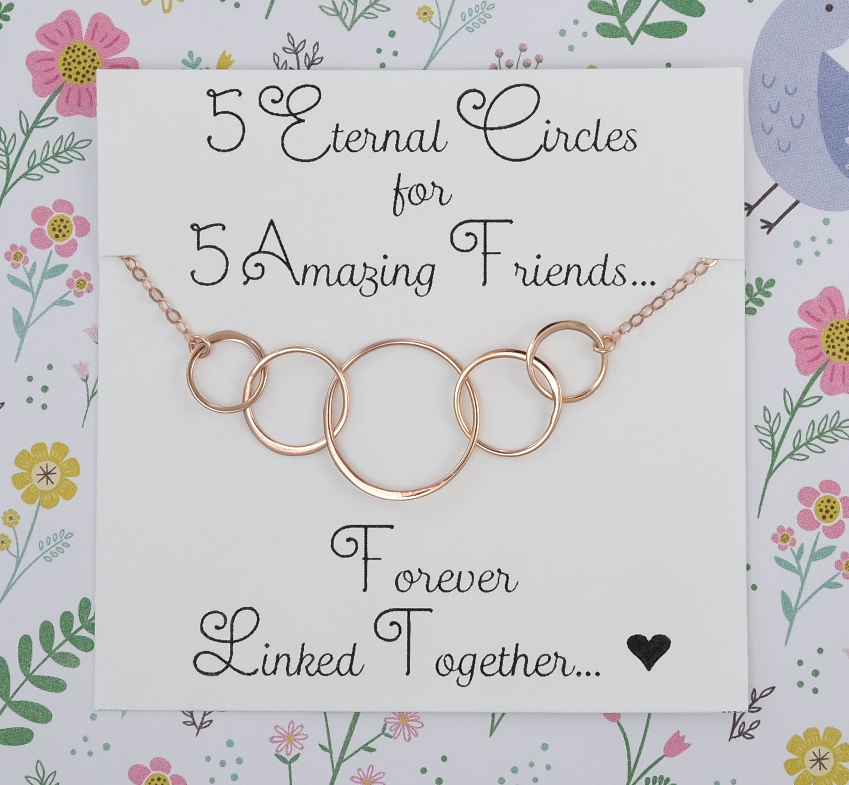 Gift for Woman Birthday Gift Five Best Friends Gift 5 Friends -  Israel