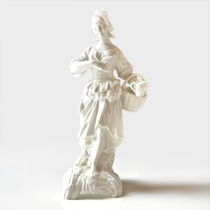 KPM Berlin,  &quot;Allegory of four elements&quot; , The water figurine in porcelain, 20th century