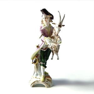 KPM Berlin,  &quot;Allegory of four elements&quot; , The air figurine in porcelain, 20th century