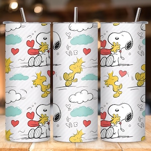 Cartoon Tumbler Wrap PNG for 20oz Skinny Tumbler, Cute Digital Sublimation Design, Instant Download, Funny Cartoon Cup Wrap