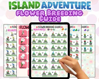 Guía de cultivo de flores para aventuras en la isla de HKIA: Planificador de juego (Descarga digital en PDF)
