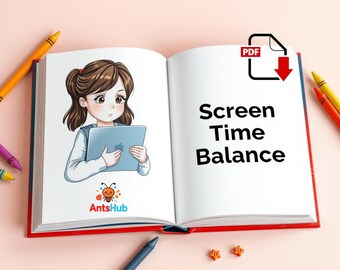 Naya y el iPad: un cuento infantil imprimible sobre el equilibrio en el tiempo frente a la pantalla (PDF)