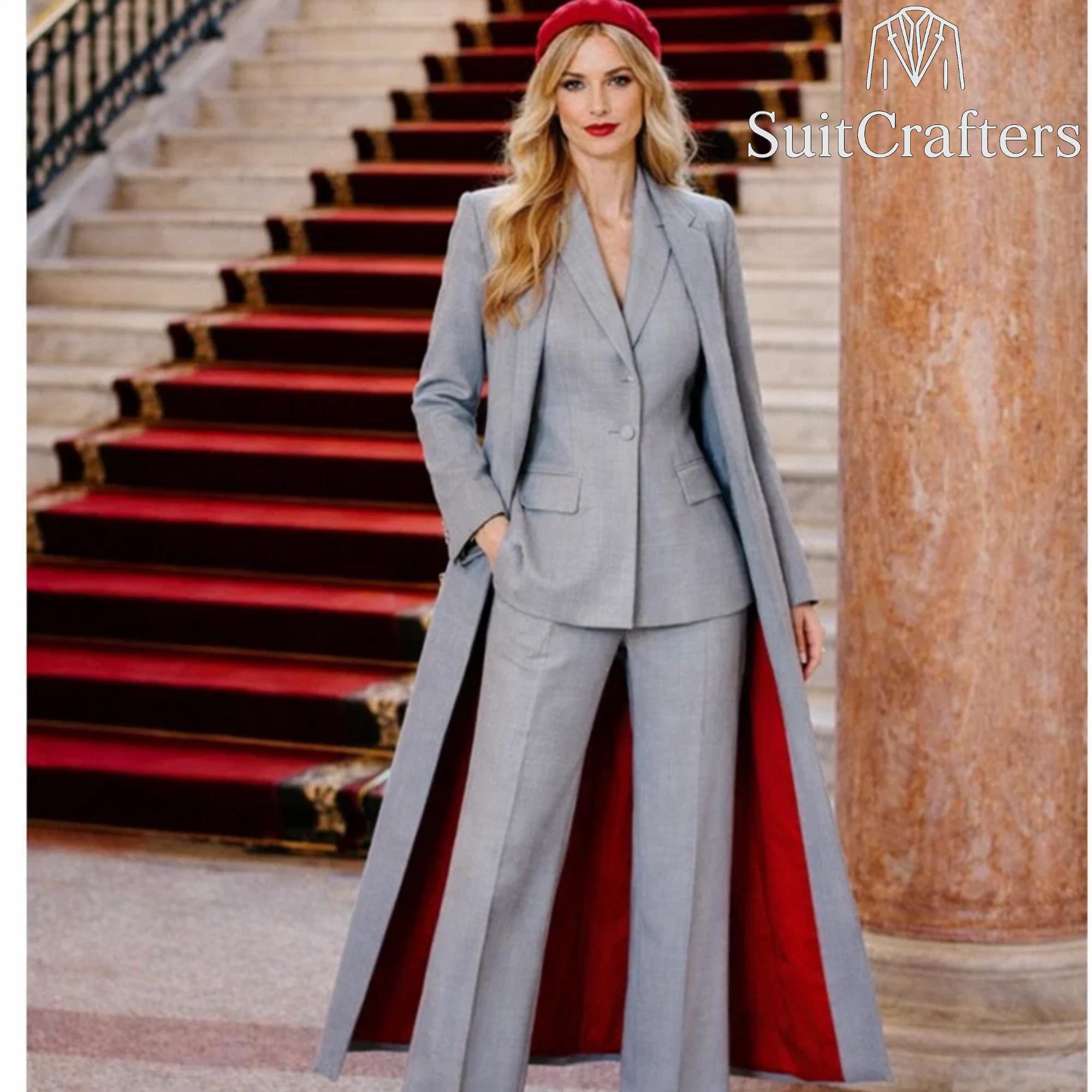 silver grey dress jacket for wedding Beautiful Long Silver Sequined Lacy Jacket Dress for the Mother of the –  Newinlook main image 0