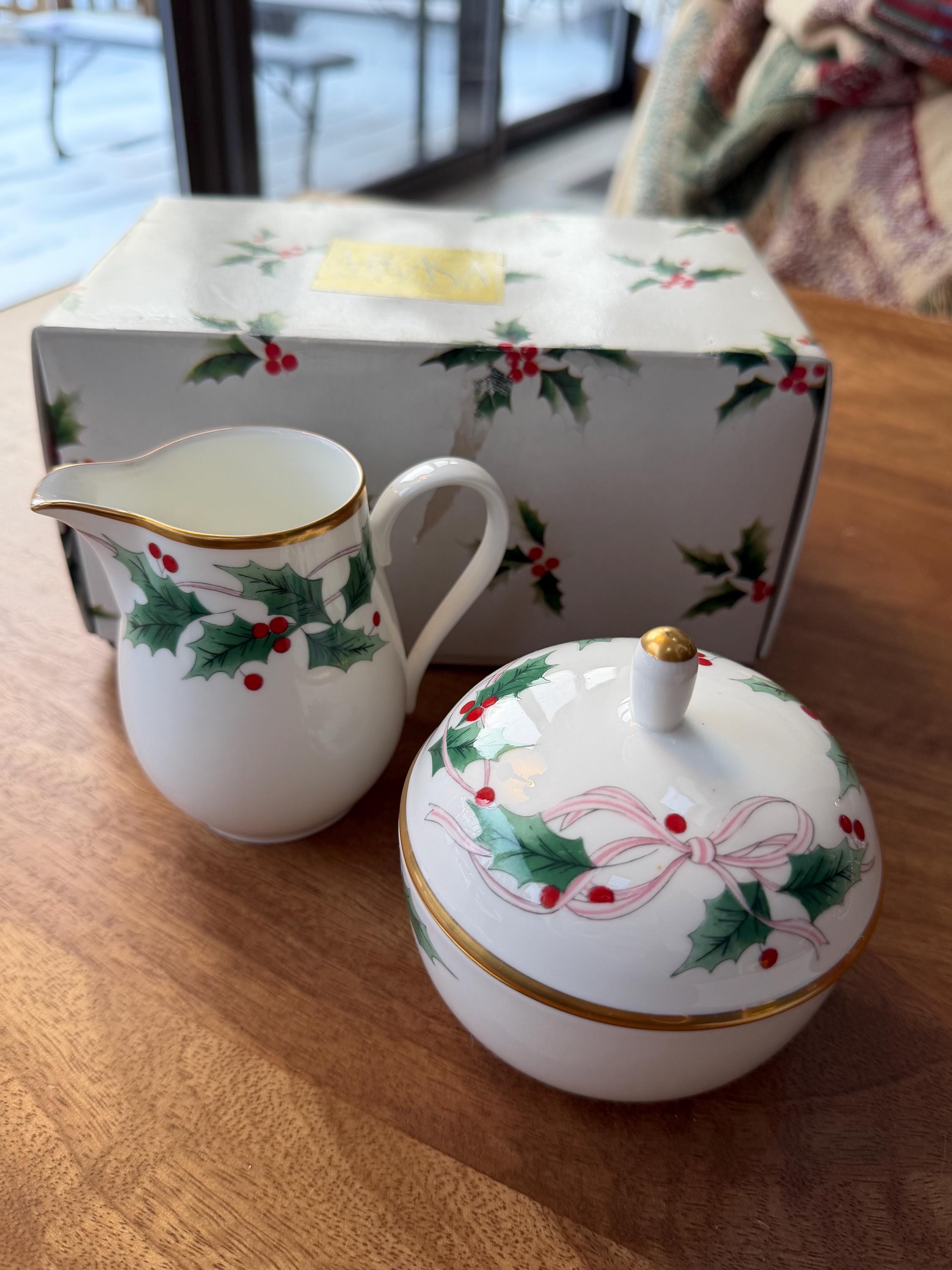 Mikasa Sugar Set - Etsy